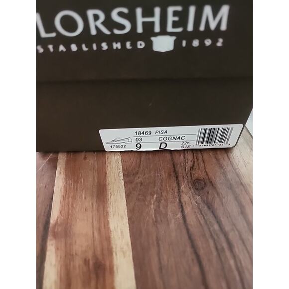 Brand New Florsheim Pisa Cognac Tasseled Loafer 9D